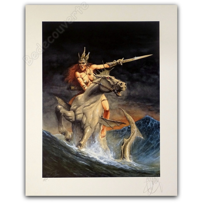 Delaby - La guerrière