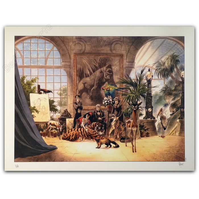 Frank Pé - Zoo Photo de famille