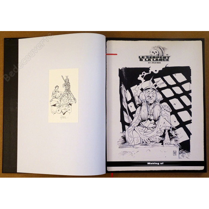 Hub - Tirage de luxe Le Serpent et la Lance Acte 4 Papillon-Tonnerre