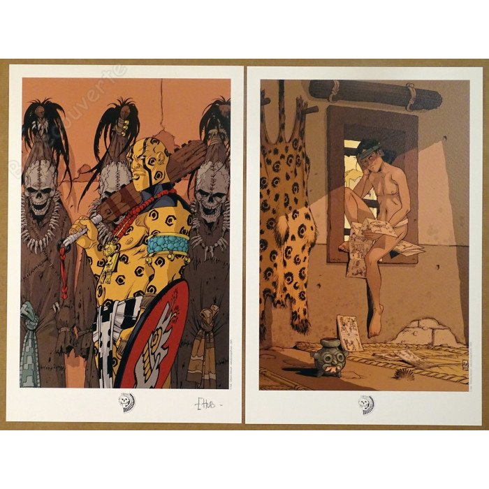 Hub - Tirage de luxe Le Serpent et la Lance Acte 4 Papillon-Tonnerre