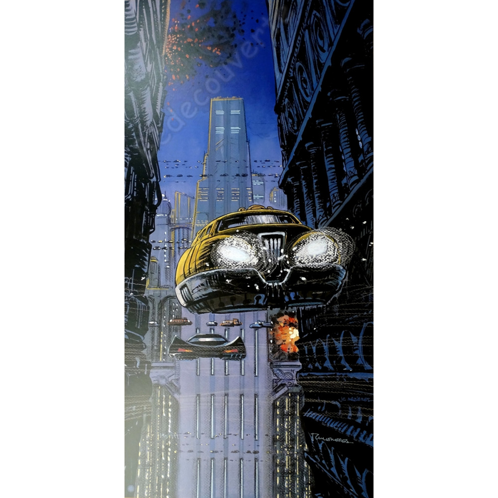 Mézières - Valérian et Laureline Le cercle du pouvoir Format 25x50 cm