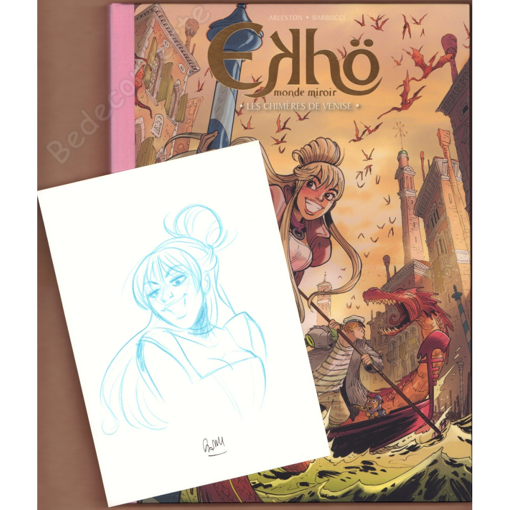 Barbucci - Ekhö Monde Miroir 13 Les Chimères de Venise Tirage de Luxe + Dédicace n°412/450