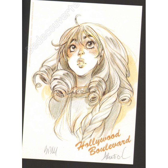 Barbucci - Ekhö Monde Miroir 03 Hollywood Boulevard Tirage de Luxe + Dédicace n°328/450