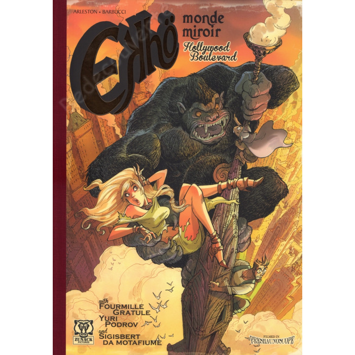 Barbucci - Ekhö Monde Miroir 03 Hollywood Boulevard Tirage de Luxe + Dédicace n°328/450