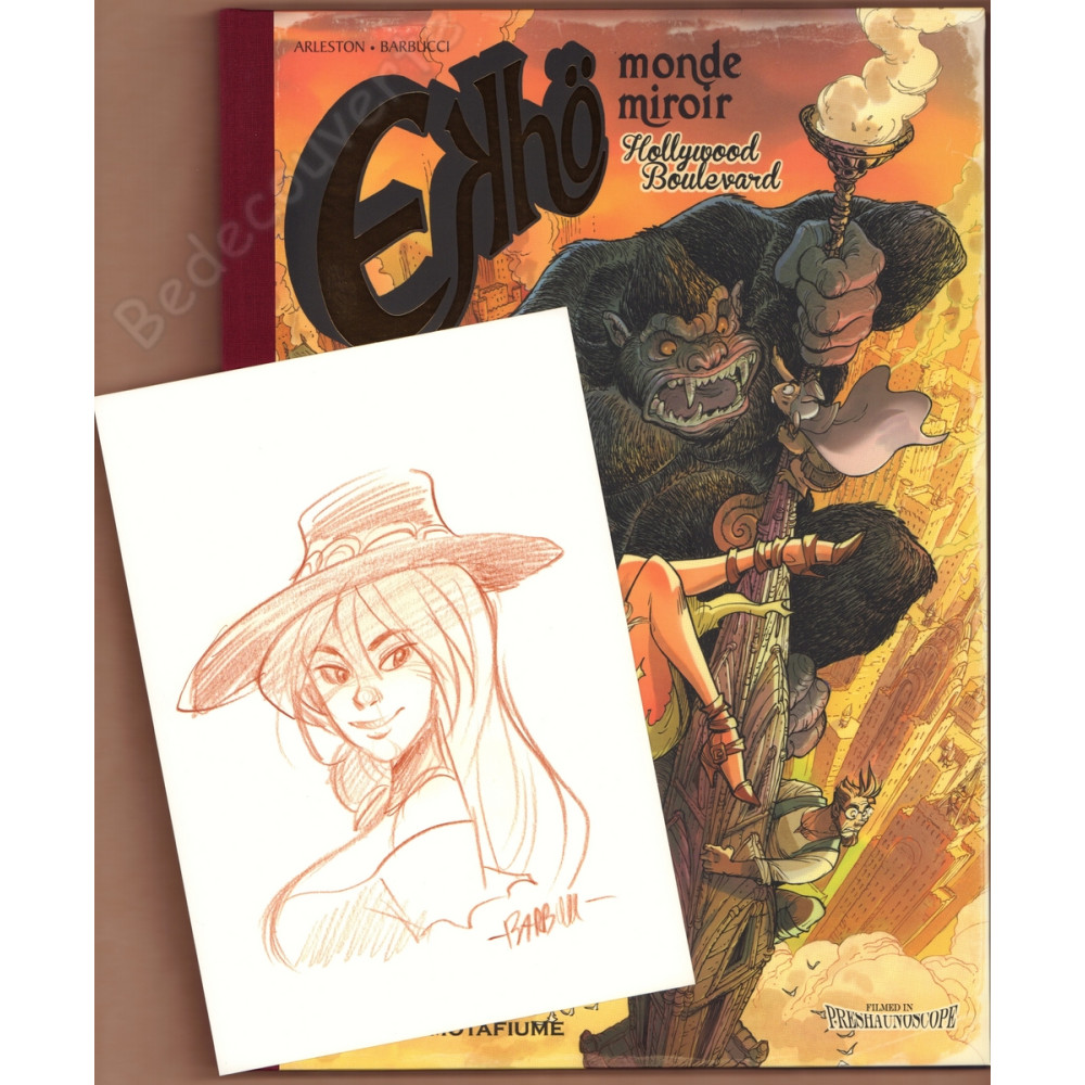 Barbucci - Ekhö Monde Miroir 03 Hollywood Boulevard Tirage de Luxe + Dédicace n°328/450