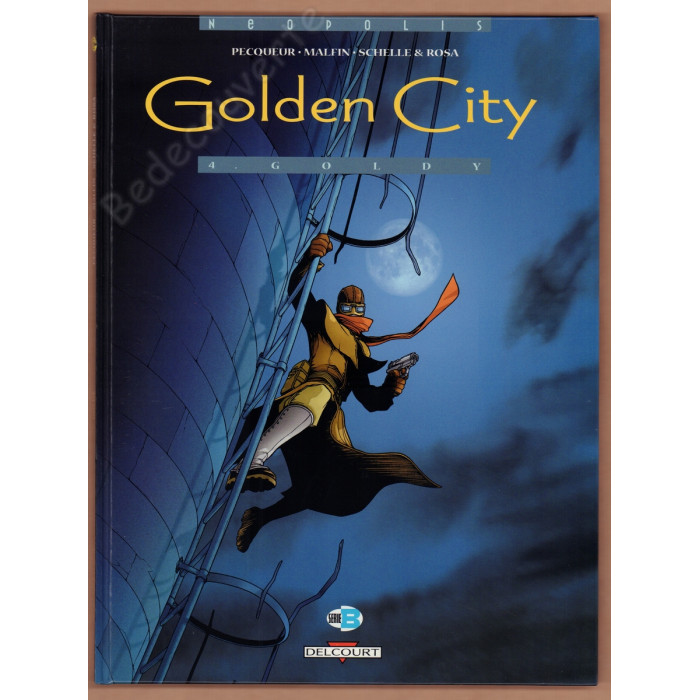Malfin - Golden City 4 Goldy - EO + Ex-libris