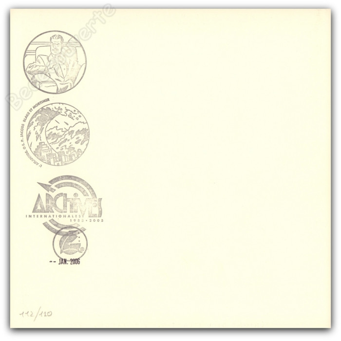 Jacobs - Blake et Mortimer L'Enigme de l'Atlantide 2006