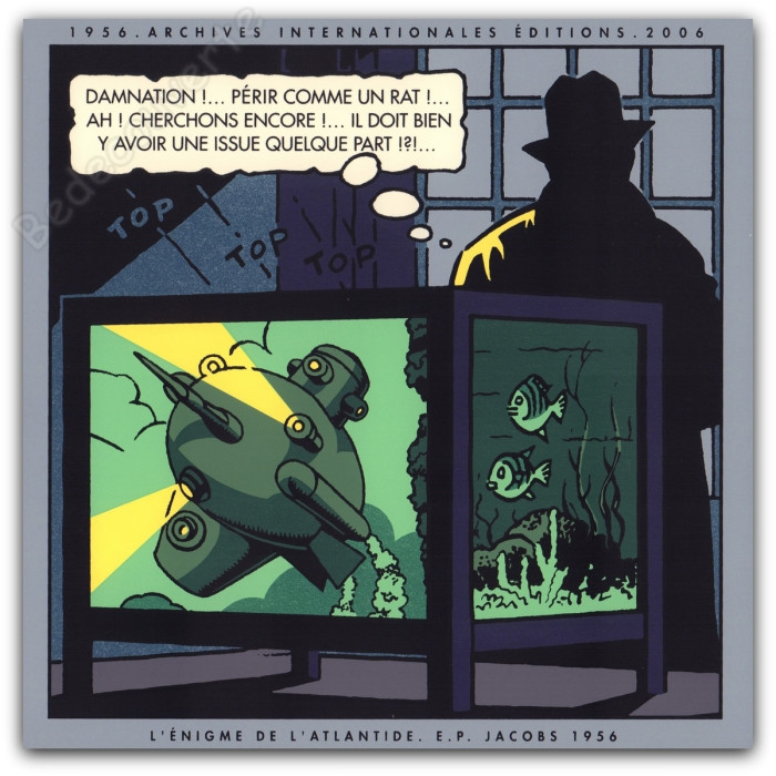 Jacobs - Blake et Mortimer L'Enigme de l'Atlantide 2006