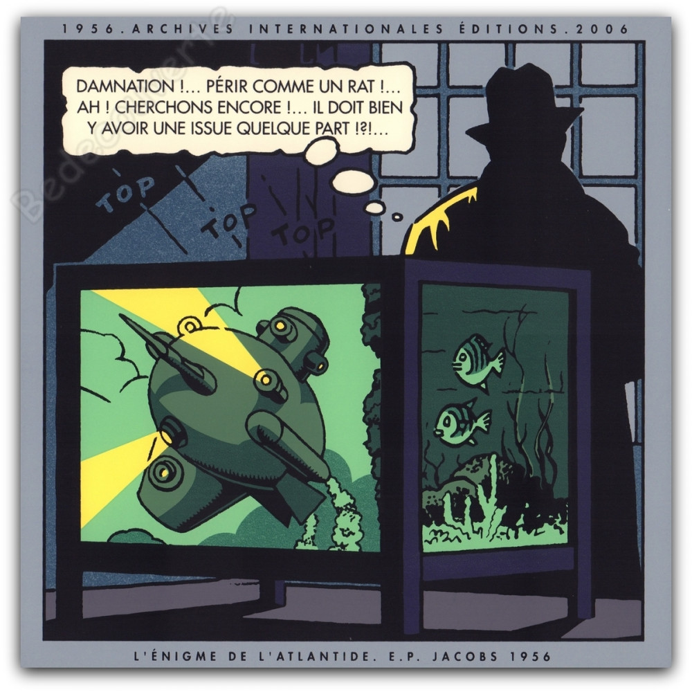 Jacobs - Blake et Mortimer L'Enigme de l'Atlantide 2006