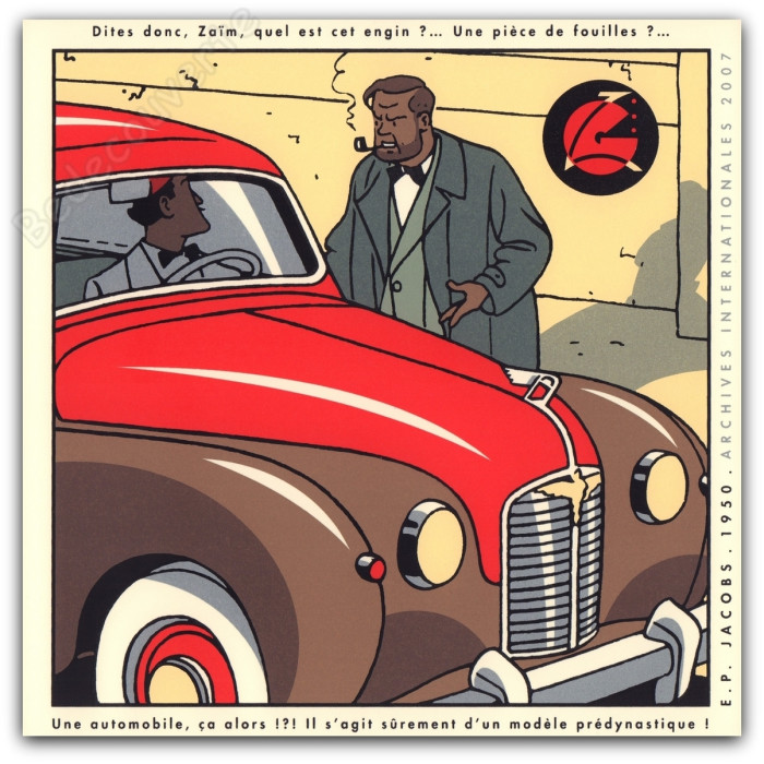 Jacobs - Blake et Mortimer L'automobile 2007