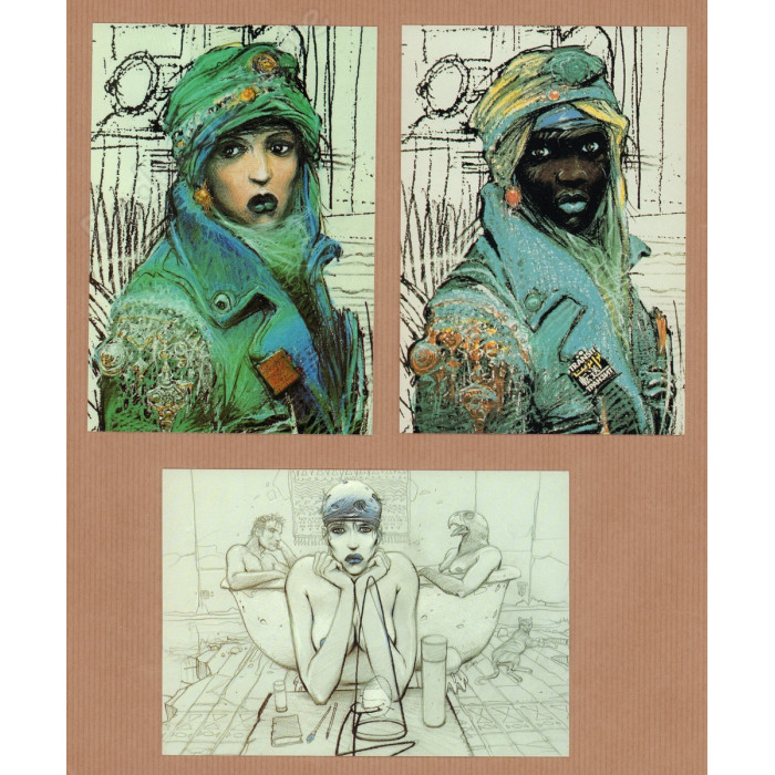 Bilal - Lot de 3 cartes...