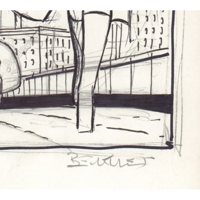 Berthet Philippe - Dessin Original Projet de couverture pour NICO