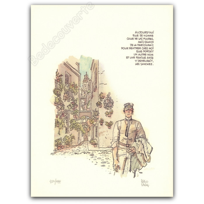 Pratt - Corto Maltese en Cordoba signé