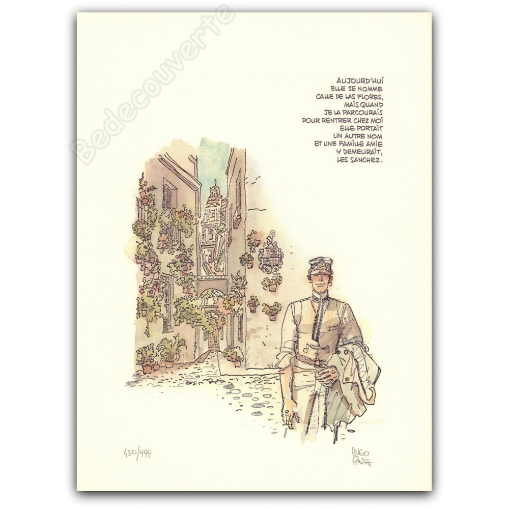 Pratt - Corto Maltese en Cordoba signé