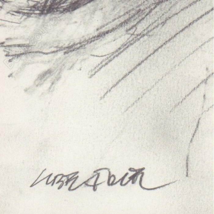 Liberatore Tanino - Dessin Original Portrait RanXerox - A