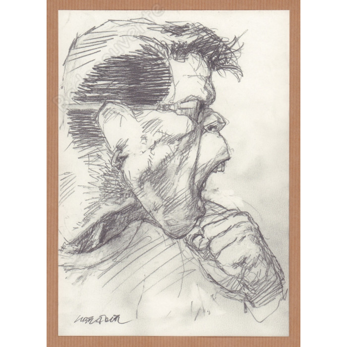 Liberatore Tanino - Dessin Original Portrait RanXerox - A