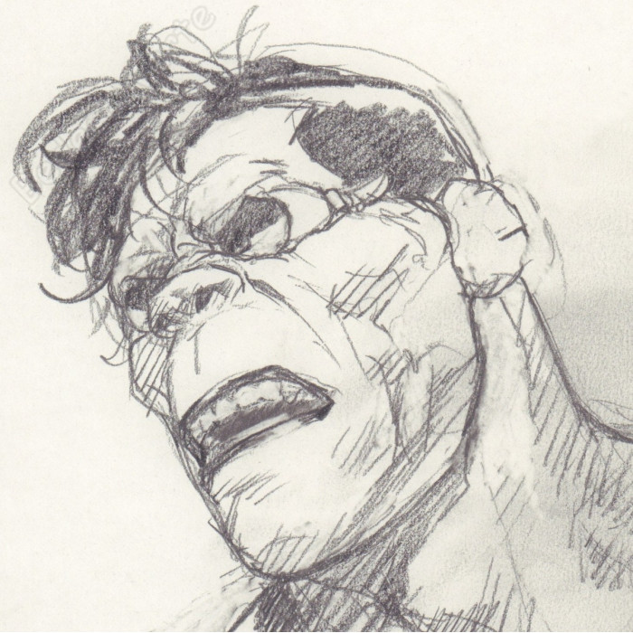 Liberatore Tanino - Dessin Original Portrait RanXerox - C