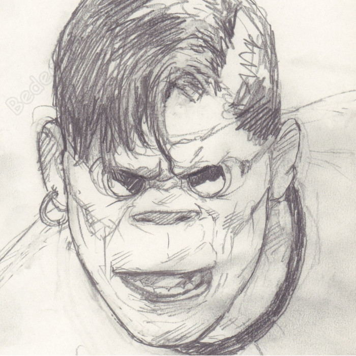 Liberatore Tanino - Dessin Original Portrait RanXerox - D