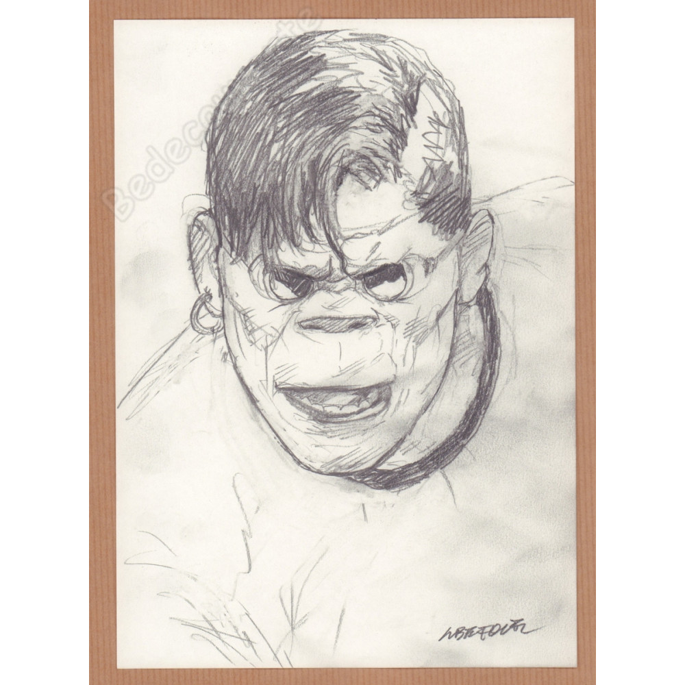 Liberatore Tanino - Dessin Original Portrait RanXerox - D