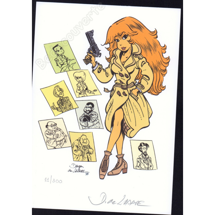 De Lazare - Morceaux choisis 2 Tirage Limité + Dédicace de Walthéry n°156/300