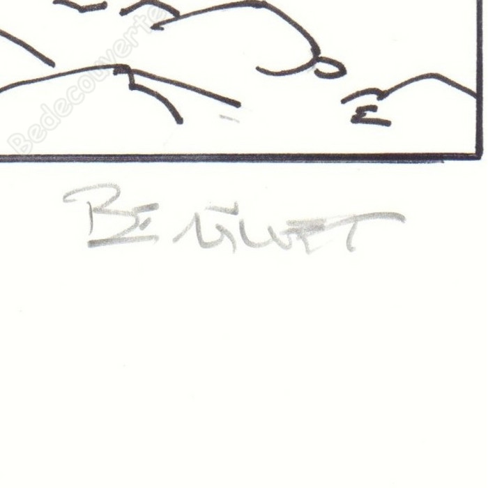 Berthet Philippe - Dessin Original Projet de couverture pour NICO 3 Femme Fatale Moto