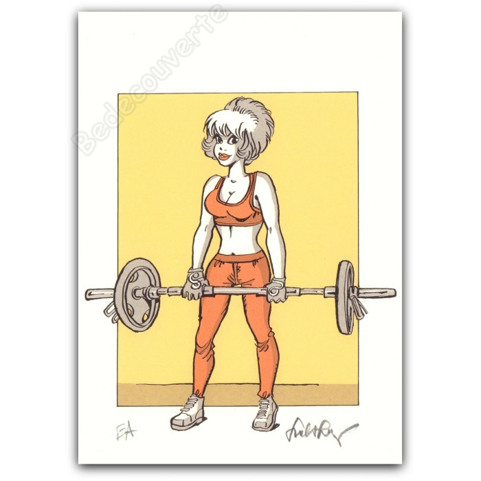 Walthéry - Natacha Musculation