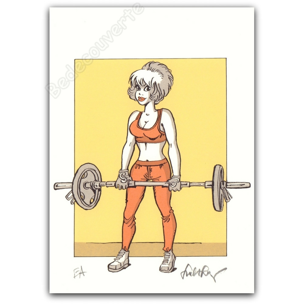 Walthéry - Natacha Musculation