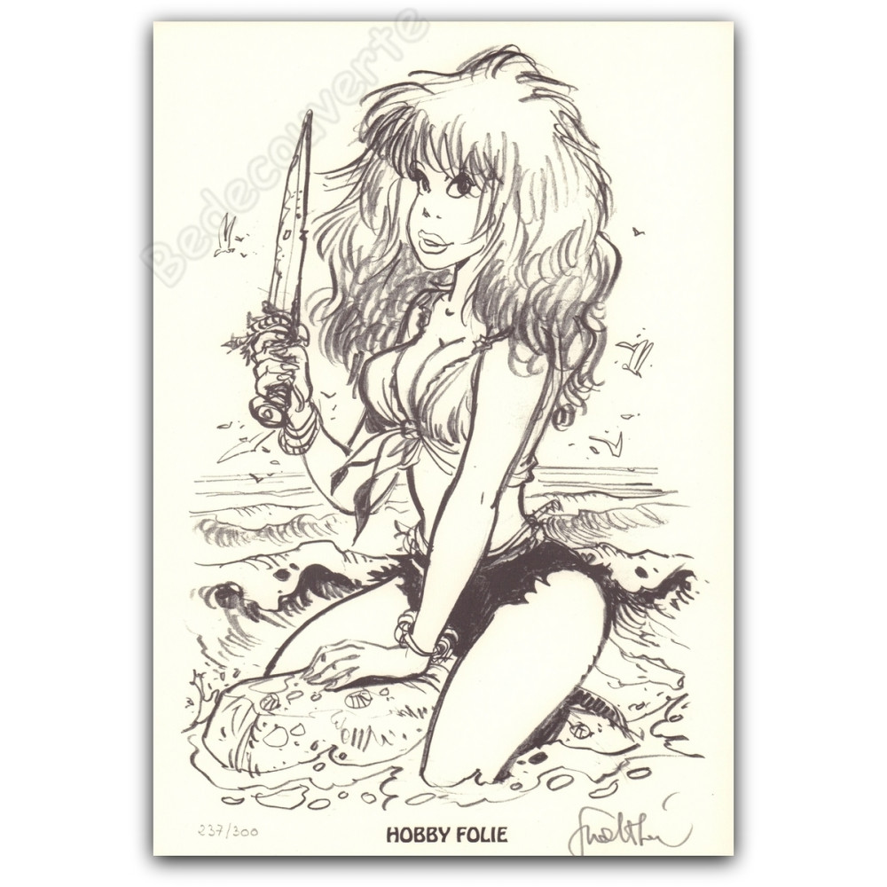 Walthéry - Natacha Hobby Folie