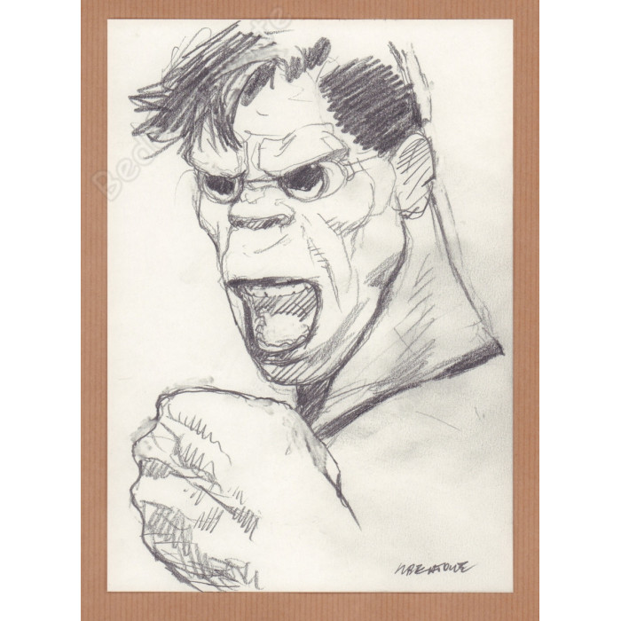 Liberatore Tanino - Dessin Original Portrait RanXerox - F