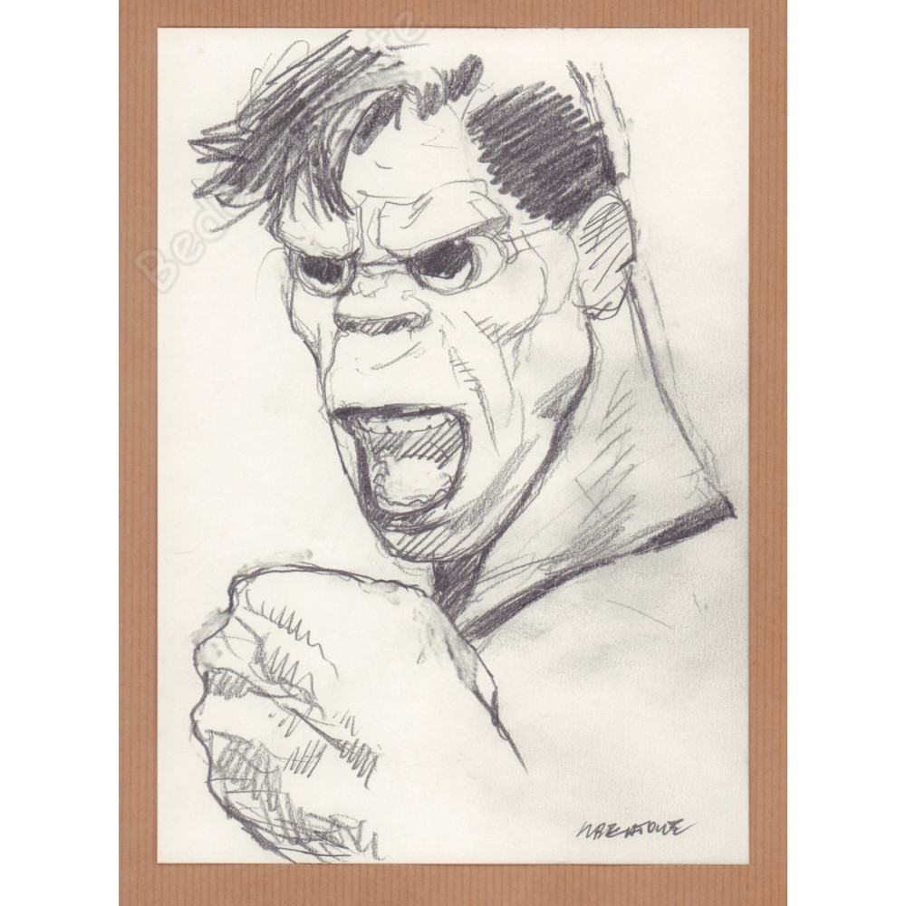 Liberatore Tanino - Dessin Original Portrait RanXerox - F