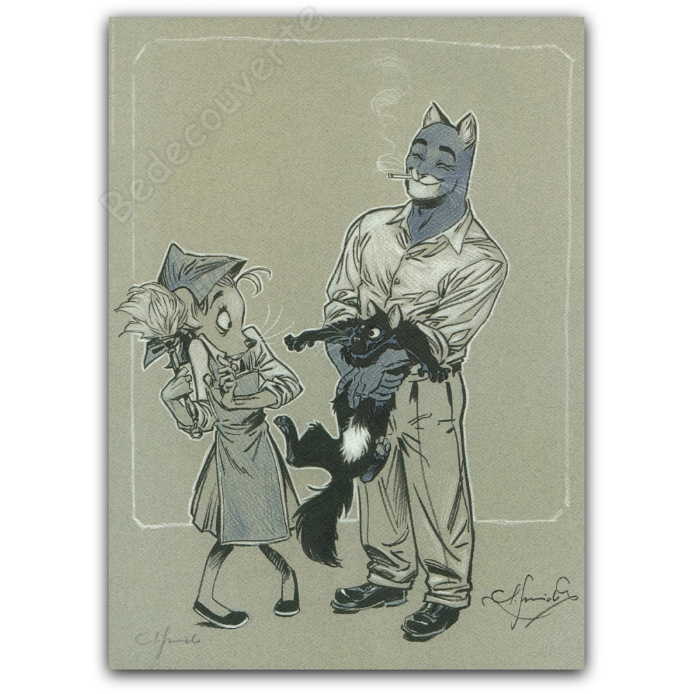 Guarnido - Blacksad Le chat