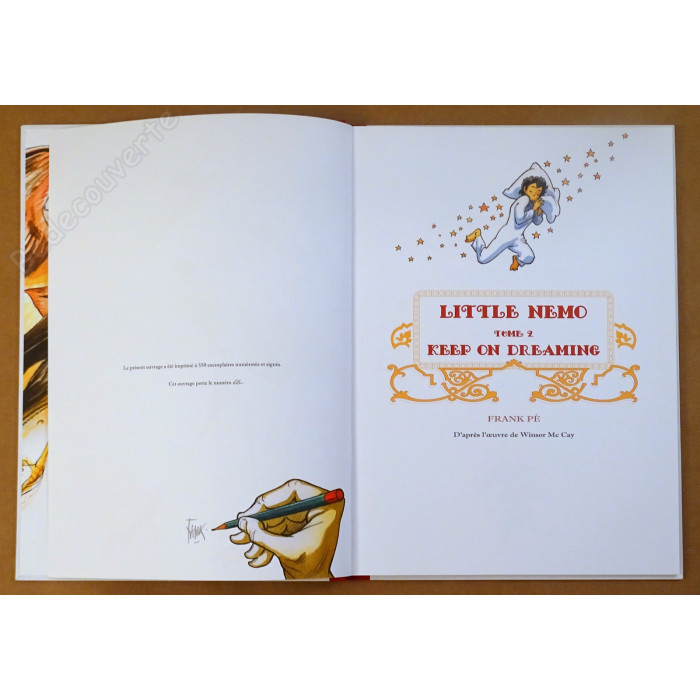 Frank Pé - Little Nemo 2 Keep on dreaming Tirage Limité