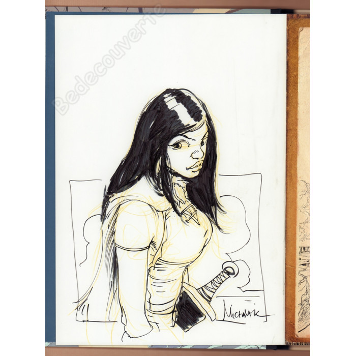 Michalak - Aslak Intégrale des tomes 1,2 et 3 Tirage de luxe Version 2 + Dédicace n°23