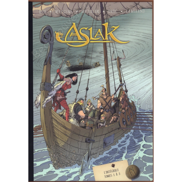 Michalak - Aslak Intégrale des tomes 1,2 et 3 Tirage de luxe Version 2 + Dédicace n°23