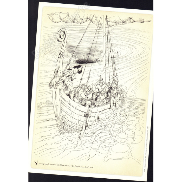 Michalak - Aslak Intégrale des tomes 1,2 et 3 Tirage de luxe Version 2 + Dédicace n°23