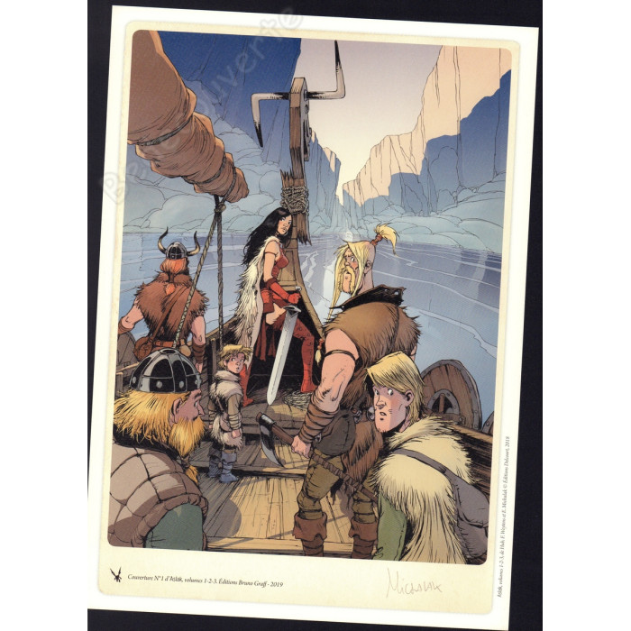 Michalak - Aslak Intégrale des tomes 1,2 et 3 Tirage de luxe Version 2 + Dédicace n°4