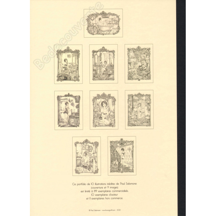 Paul Salomone - Portfolio Confidence + Dédicace n°133/199