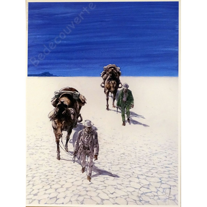 Hermann - Duke 6 Au-delà de la piste Tirage de Luxe + Dédicace n°298/300