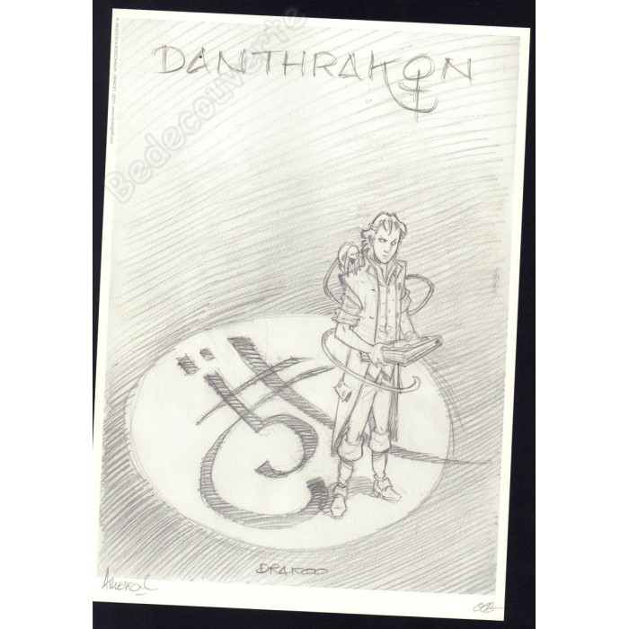 Boiscommun - Danthrakon Intégrale Tome 1,2 et 3 Tirage de Luxe + Dédicace n°58/300