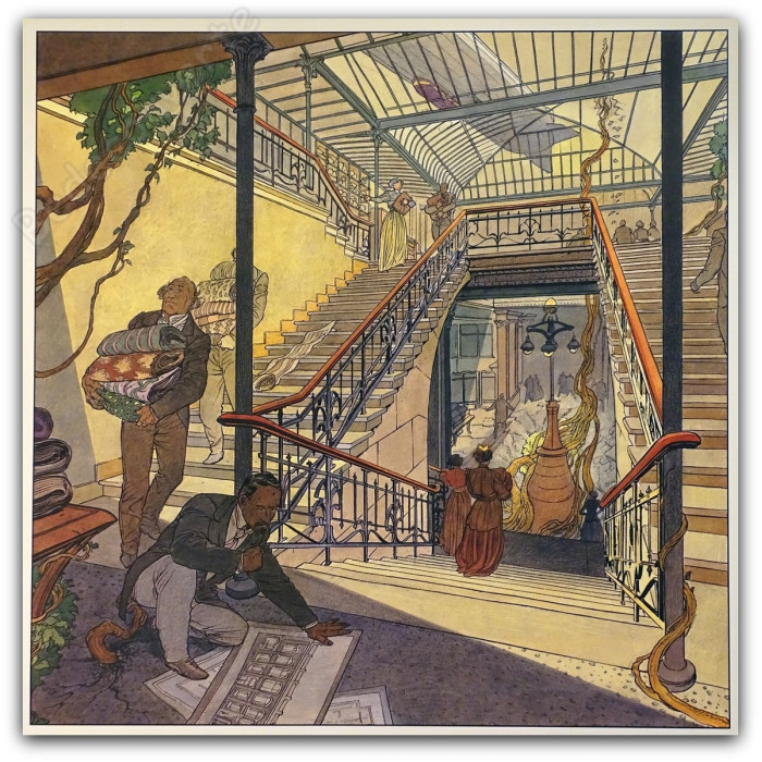 Schuiten - Les Magasins Waucquez