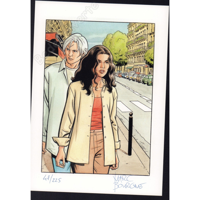 Bourgne - Voyageur Présent 1 Tirage limité