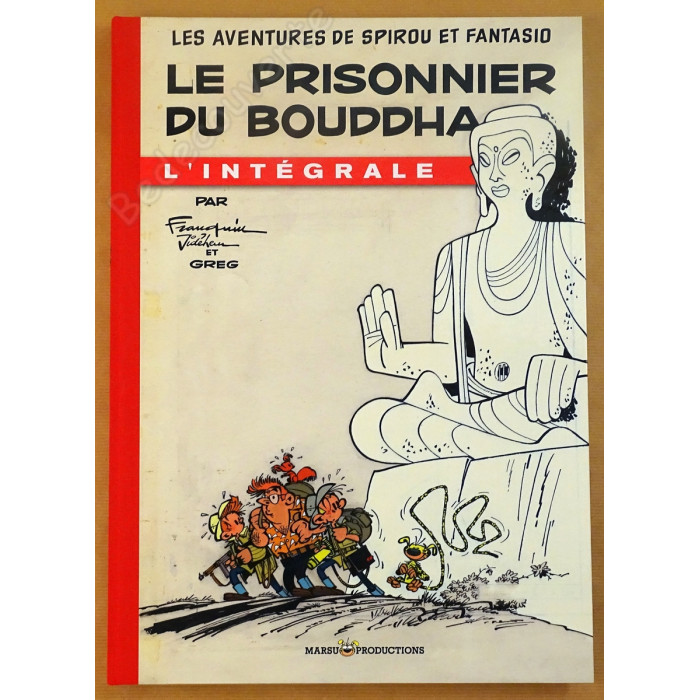 Franquin - Spirou et Fantasio Le Prisonnier du Bouddha L'intégrale Tirage de luxe