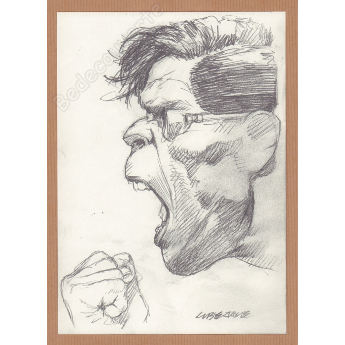 Liberatore Tanino - Dessin Original Portrait RanXerox - G