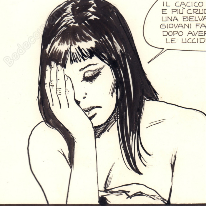 Manara Milo - Planche Originale Jolanda 50-73