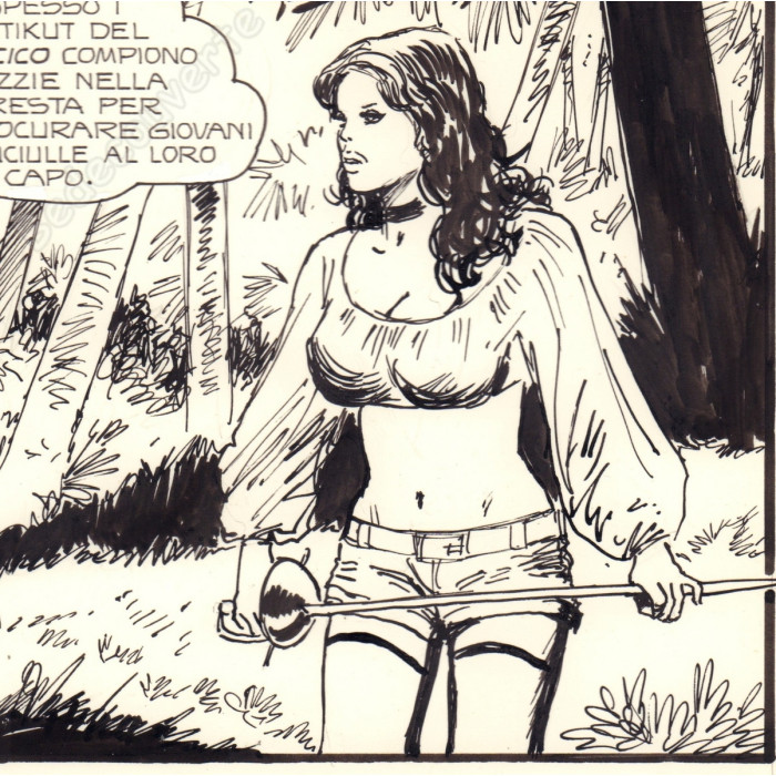 Manara Milo - Planche Originale Jolanda 50-73