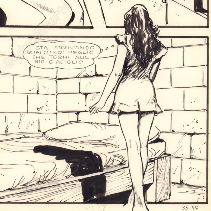 Manara Milo - Planche Originale Jolanda 35-77