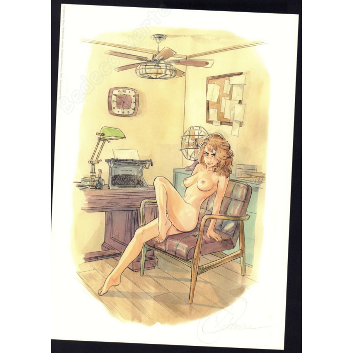 Salomone - La Crevette Tirage de Luxe + Dédicace n°7/199