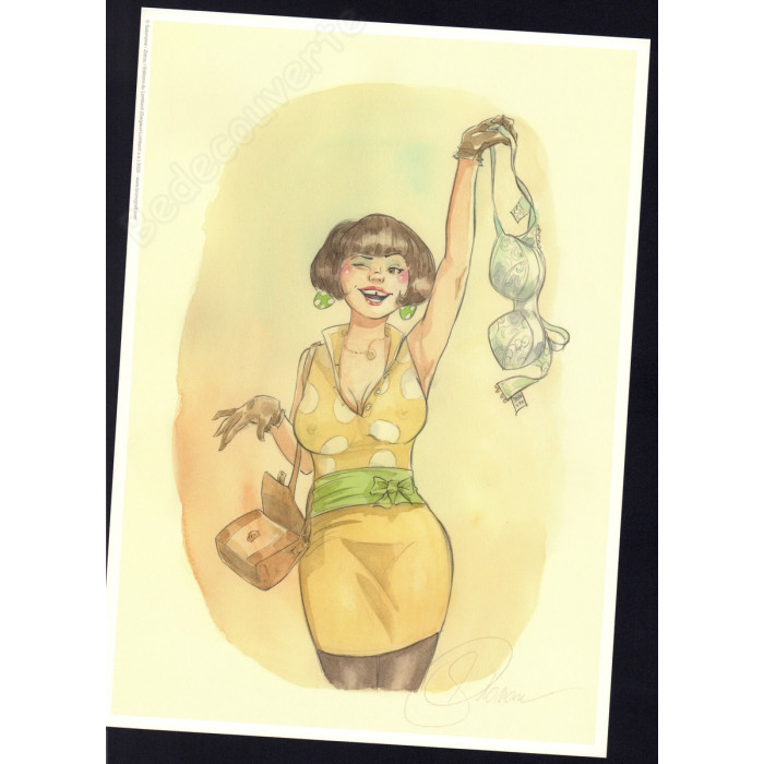 Salomone - La Crevette Tirage de Luxe + Dédicace n°7/199