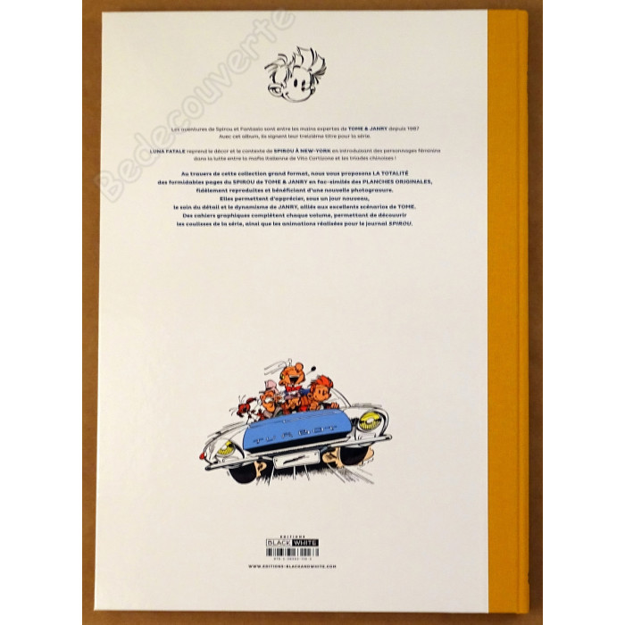 Janry - Spirou et Fantasio 45 Luna Fatale Tirage de luxe