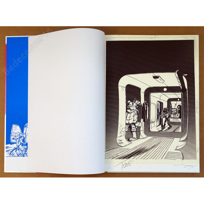 Janry - Spirou et Fantasio 33 Virus Tirage de luxe